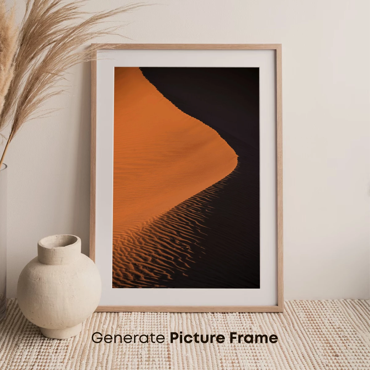 Desert Dune Symphony: Golden Ripples at Twilight - Image 7