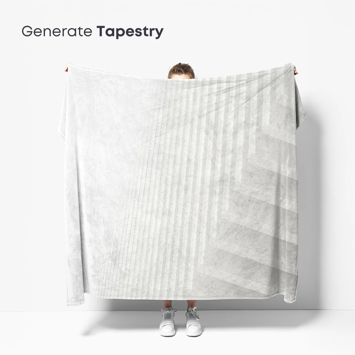 Geometric White Elegance: Angular Purity - Image 5