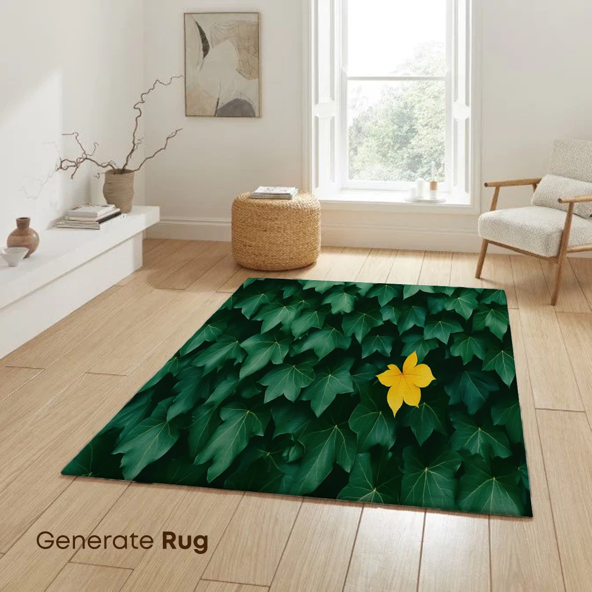 Golden Bloom Amidst Verdant Leaves - Image 6