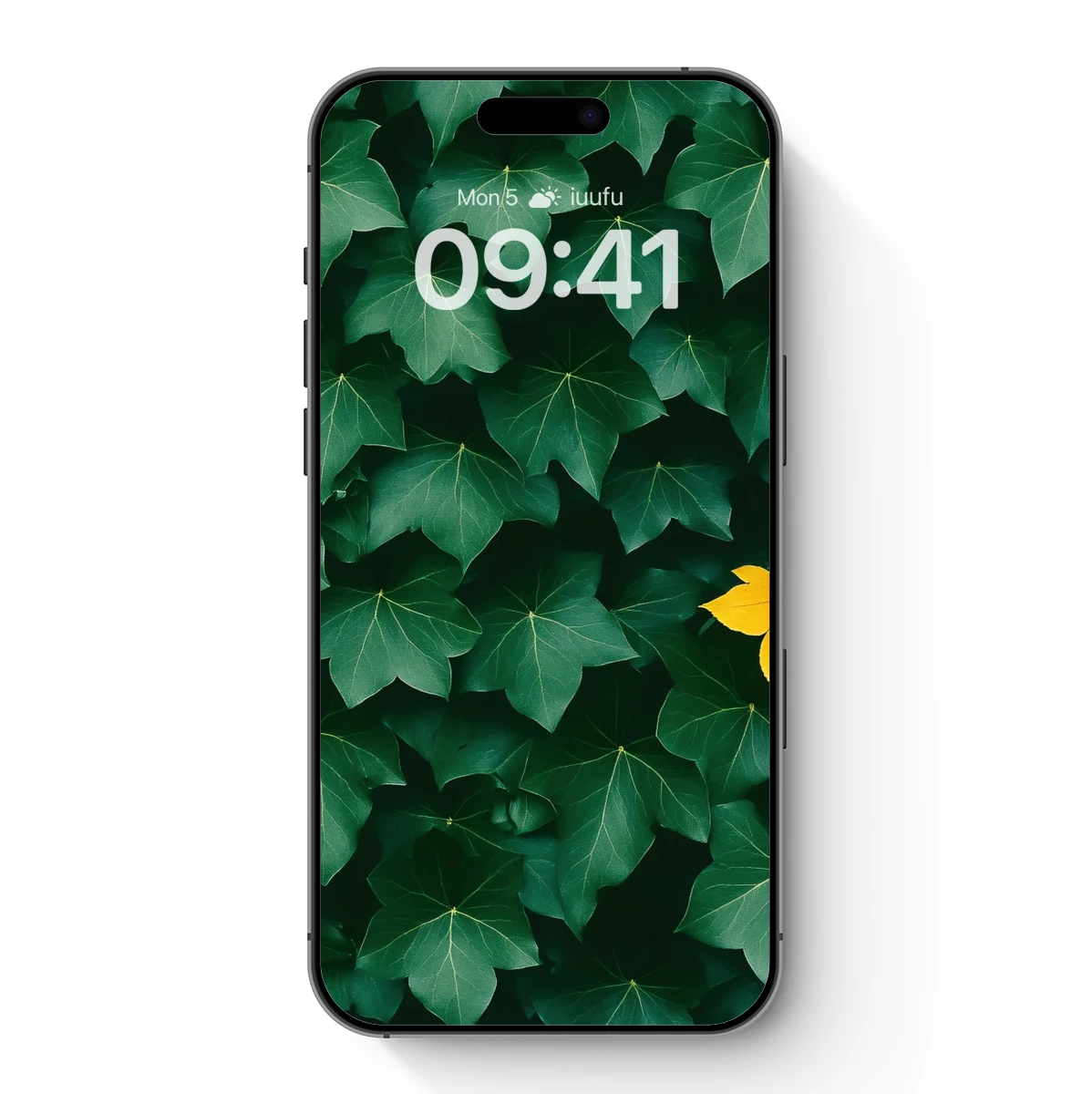 Golden Bloom Amidst Verdant Leaves Golden Bloom Amidst Verdant Leaves