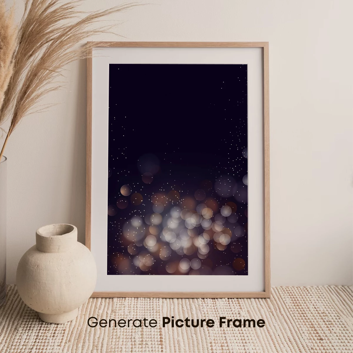 Bokeh Night Symphony: Celestial Glow - Image 7