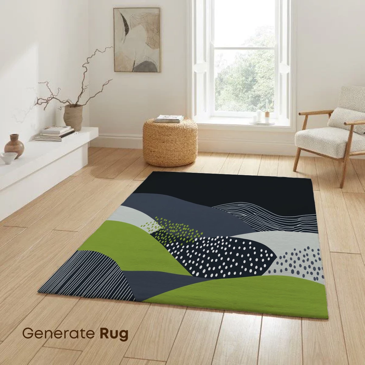 Abstract Waves of Dotted Serenity - Image 6