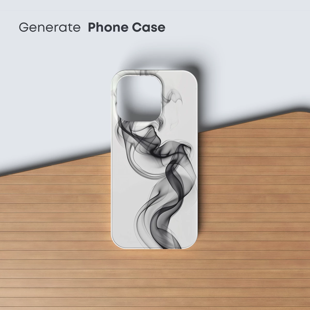 Ethereal Smoke Dance: Abstract Fluidity in Monochrome - Image 3