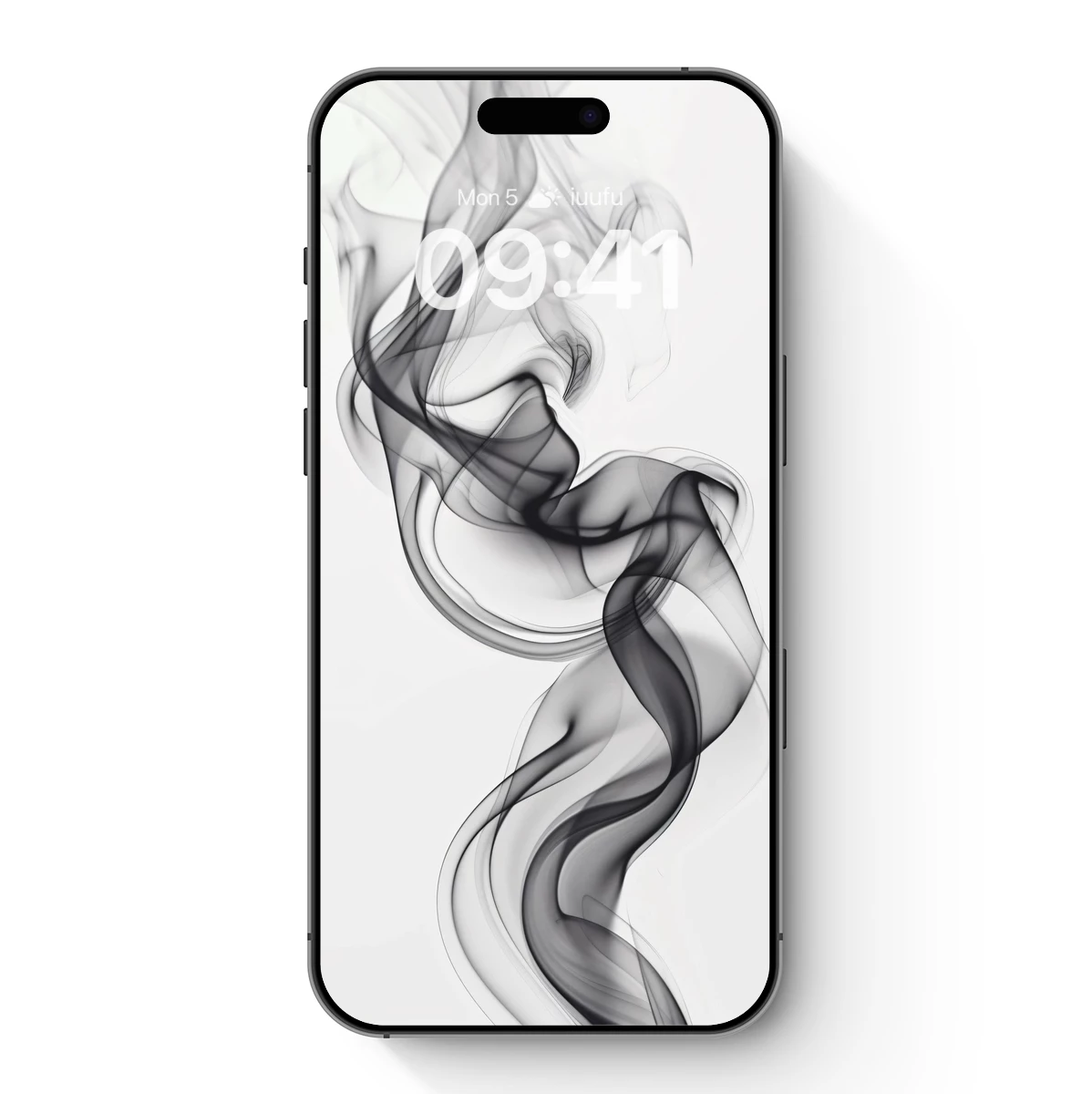 Ethereal Smoke Dance: Abstract Fluidity in Monochrome