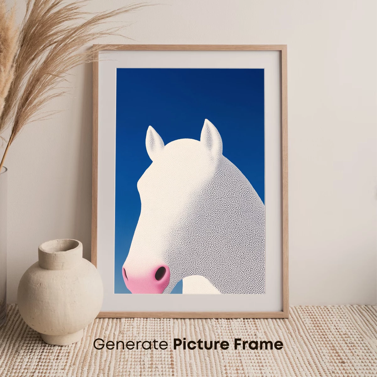 Dotwork Equine Profile: Modern Minimalism - Image 7