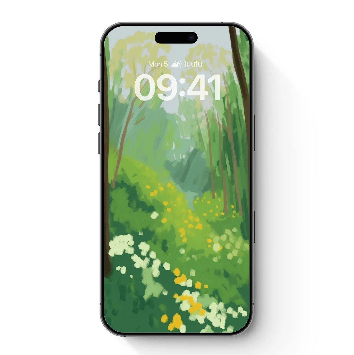 Enchanted Forest Bloom: A Painterly Spring Awakening