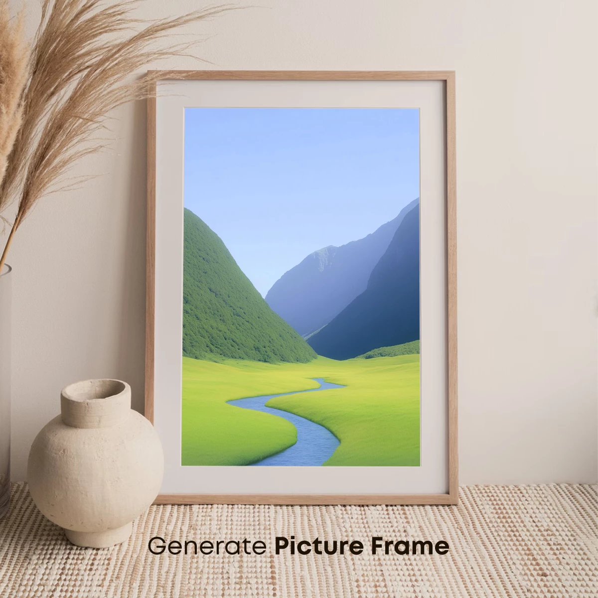 Eternal Valley Stream: Nature's Serene Symphony - Image 7
