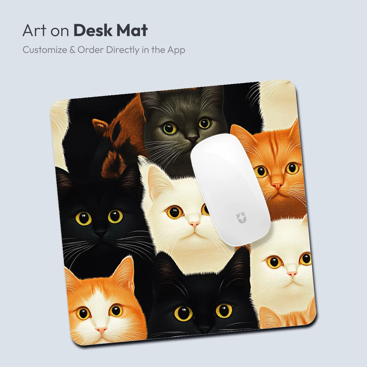 Feline Mosaic: A Symphony of Cat Colors and Expressions - Image 4