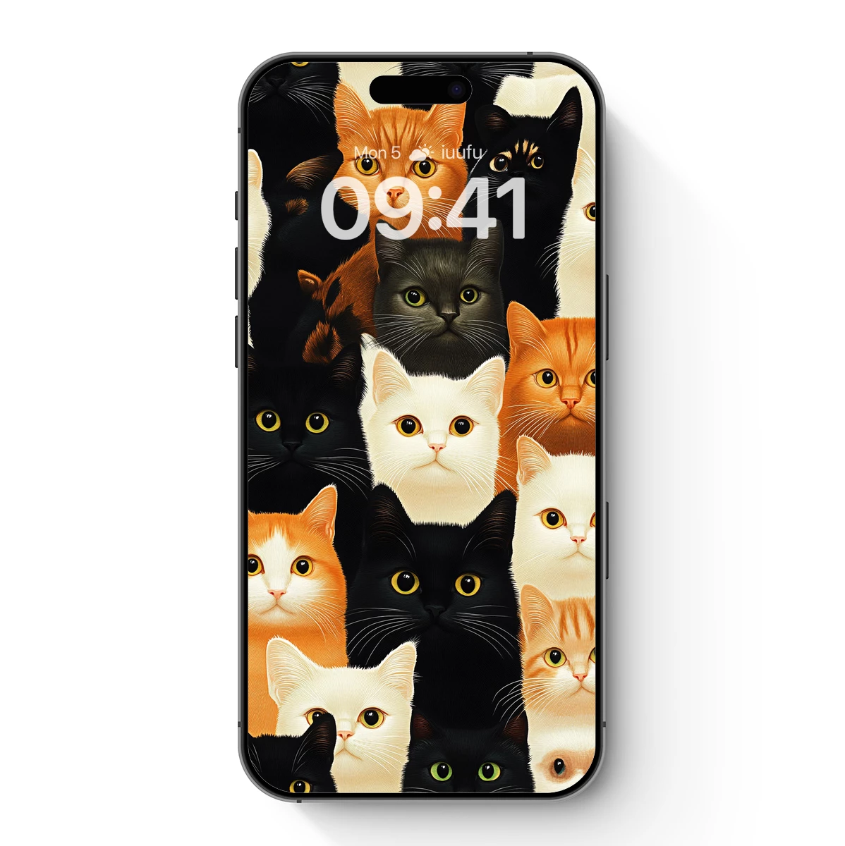 Feline Mosaic: A Symphony of Cat Colors and Expressions