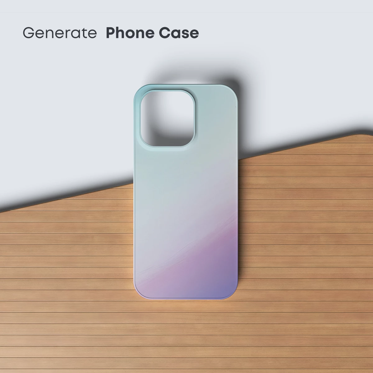 Gradient Serenity: Pastel Fusion Horizon - Image 3