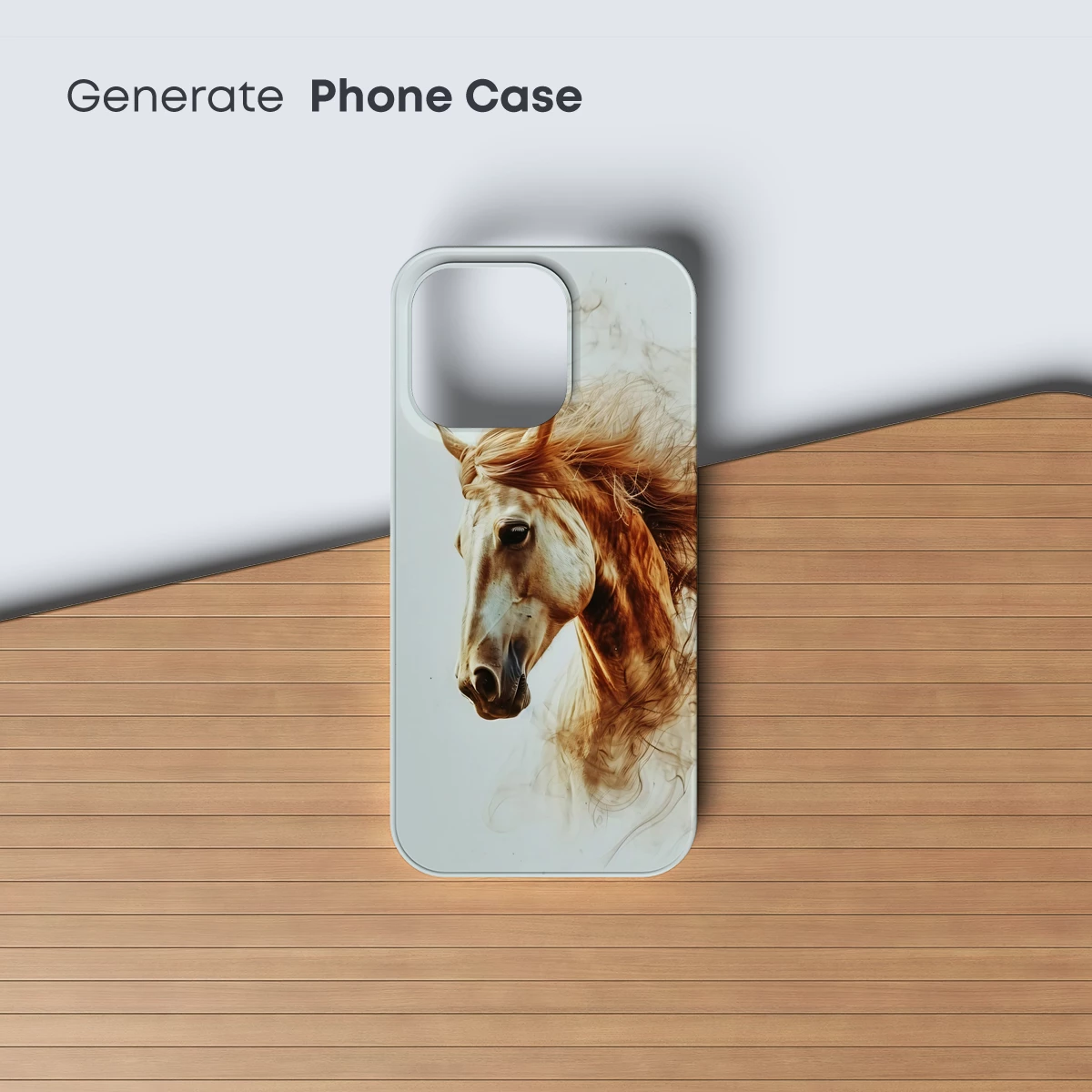 Ethereal Equine: Smoke-Infused Mane Artistry - Image 3