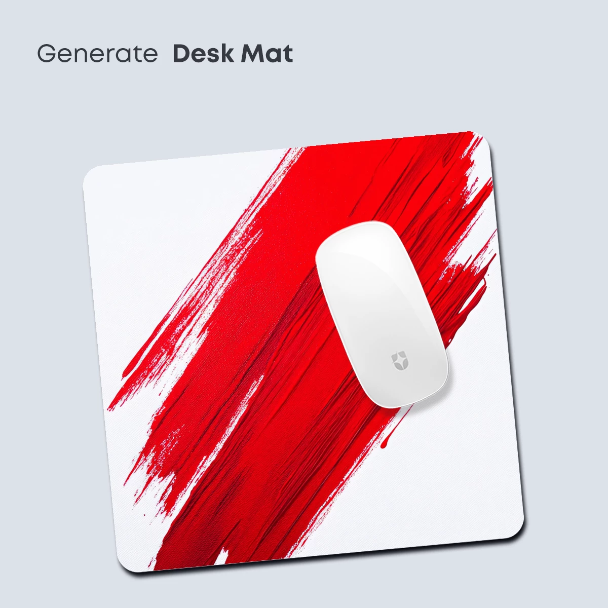 Bold Red Brushstroke: Abstract Artistry - Image 4