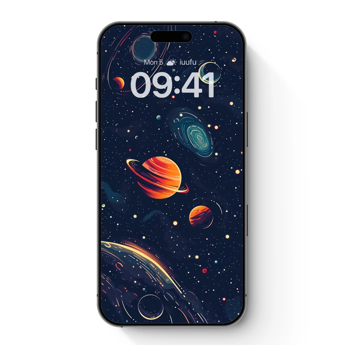 Cosmic Symphony: Vibrant Planetary Dance