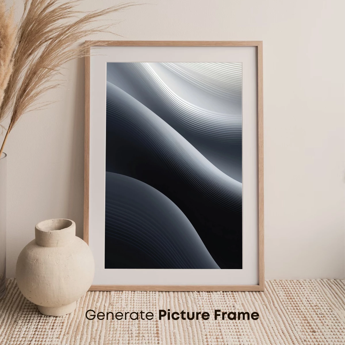 Elegant Strata: A Symphony of Curved Lines - Image 7