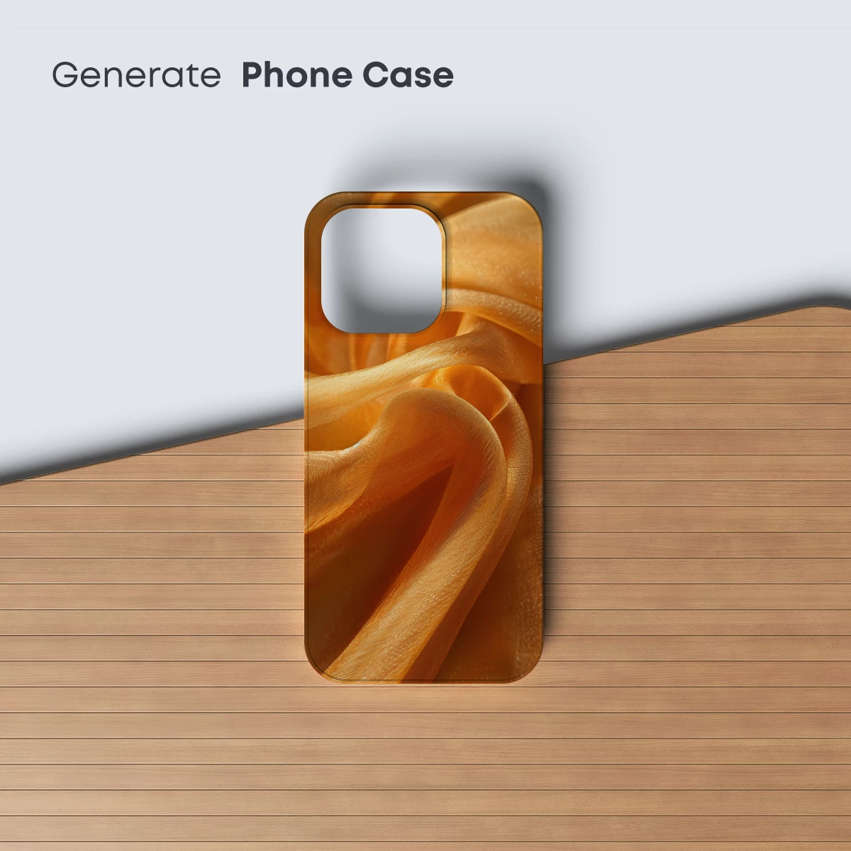 Golden Silk Whispers: Textured Elegance Unfolded - Image 3