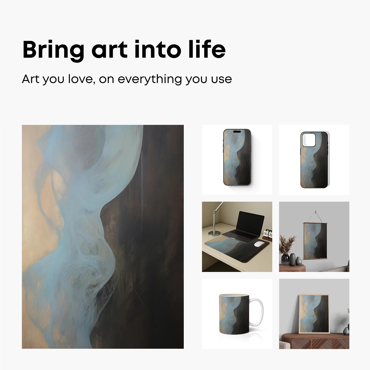 Ethereal Moonlit Veil: A Surreal Landscape Odyssey - Image 2