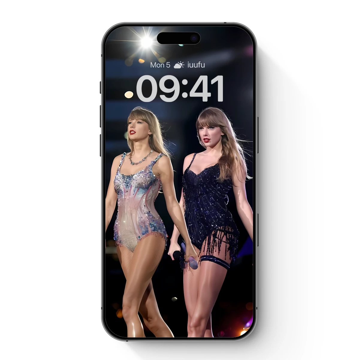 Duo in Sparkling Stage Elegance