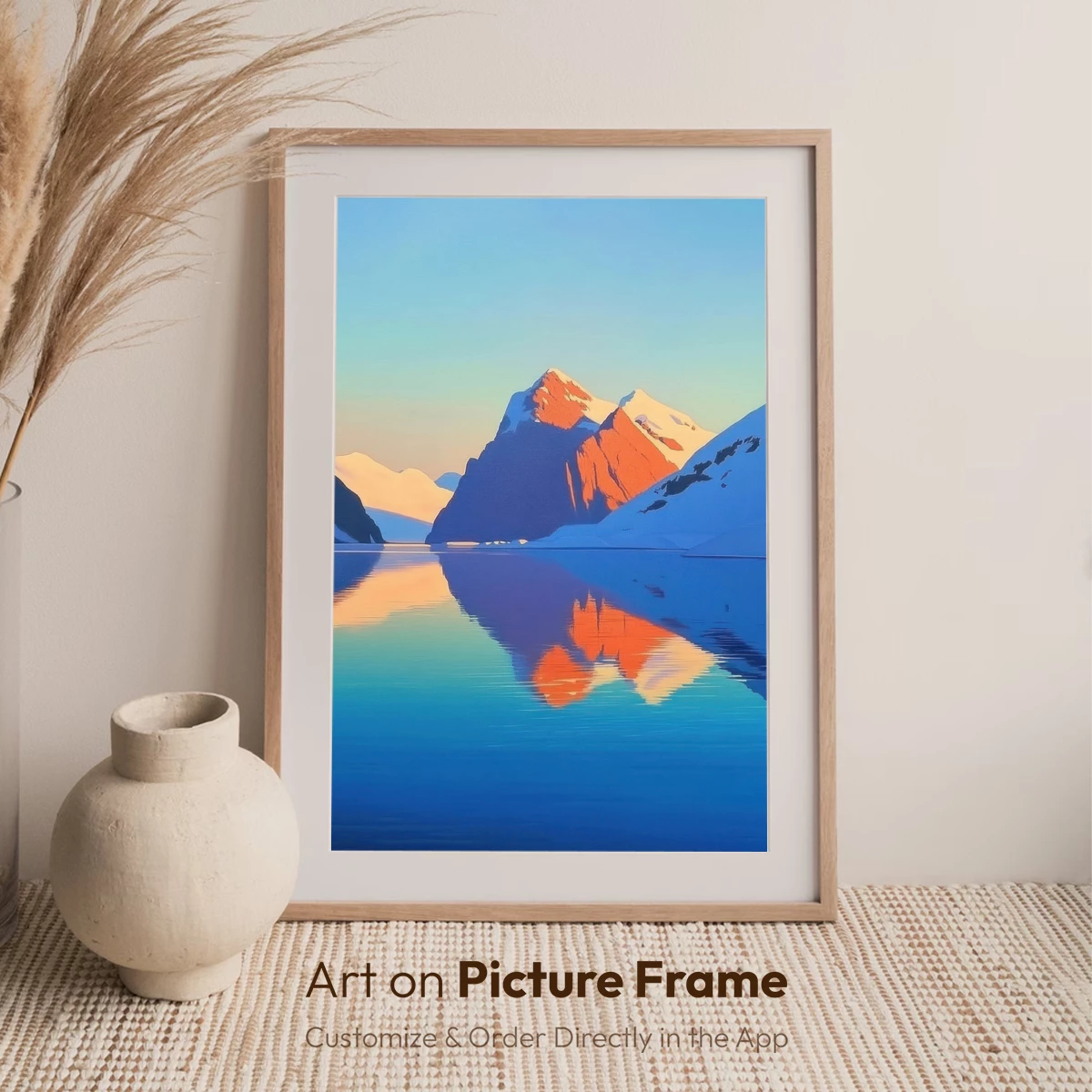Mirrored Mountain Majesty: Sunset Reflections - Image 7