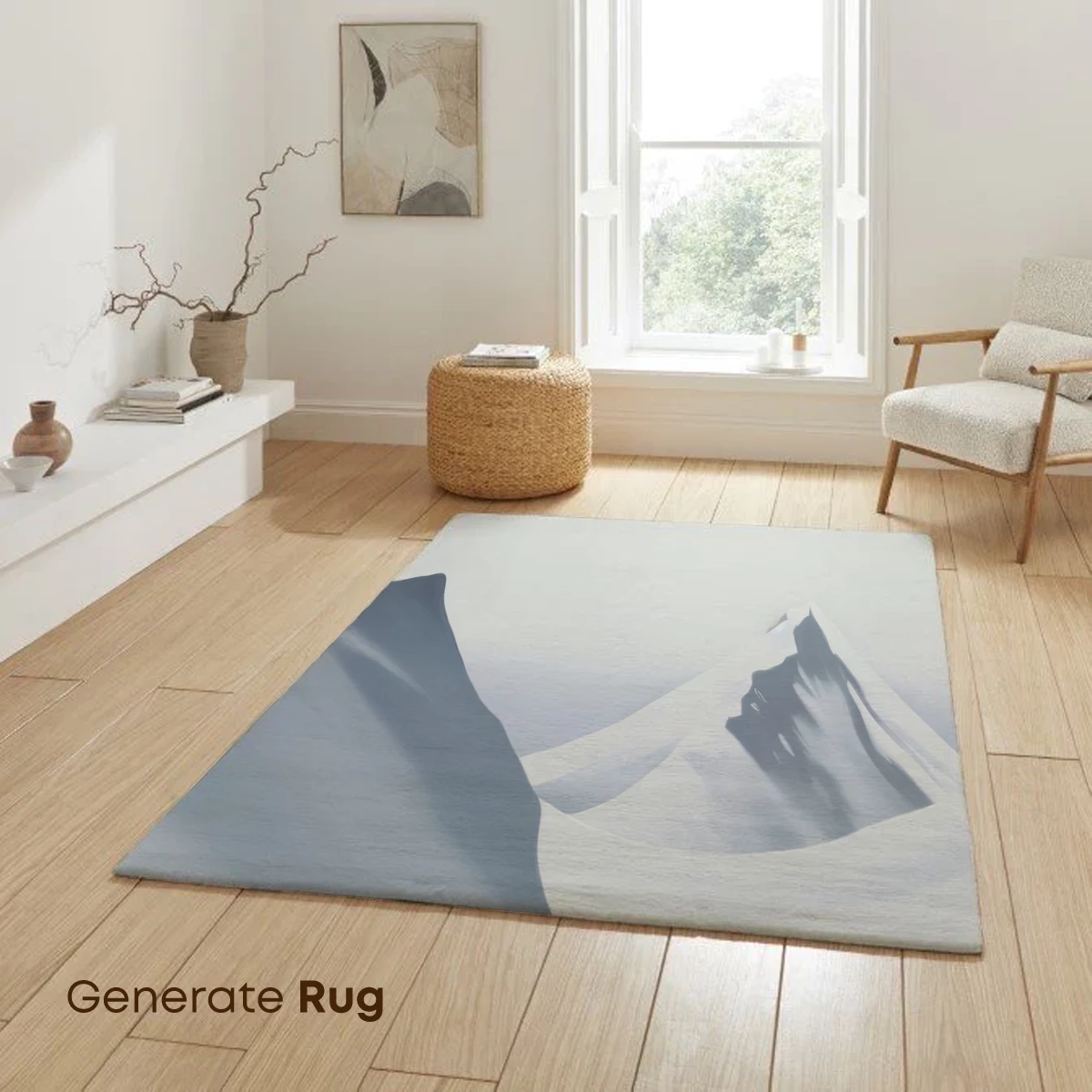 Eternal Snow Peaks: A Minimalist Odyssey - Image 6