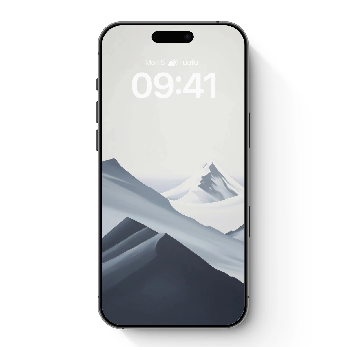 Eternal Snow Peaks: A Minimalist Odyssey