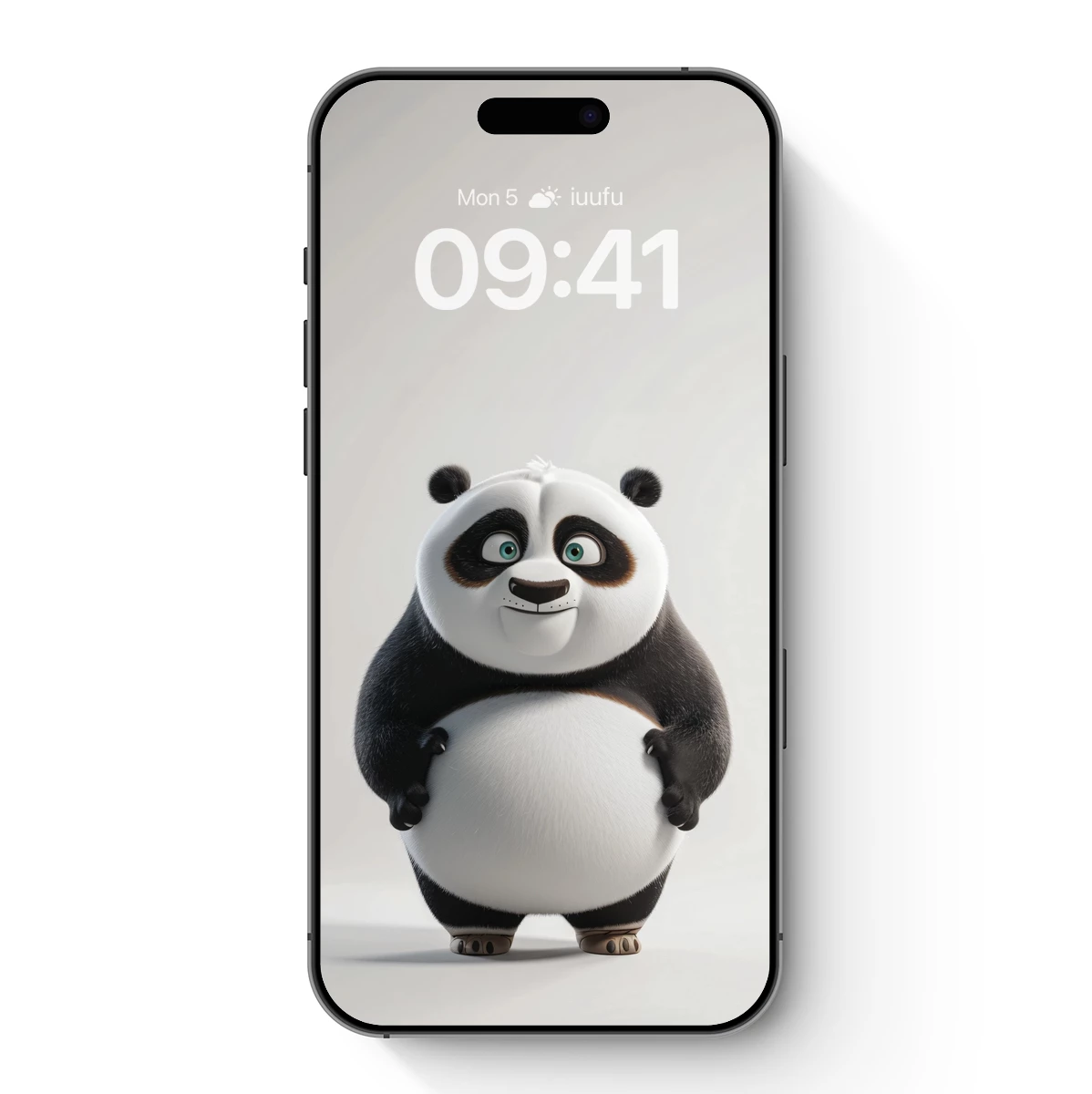 Adorable Panda in Digital Artistry