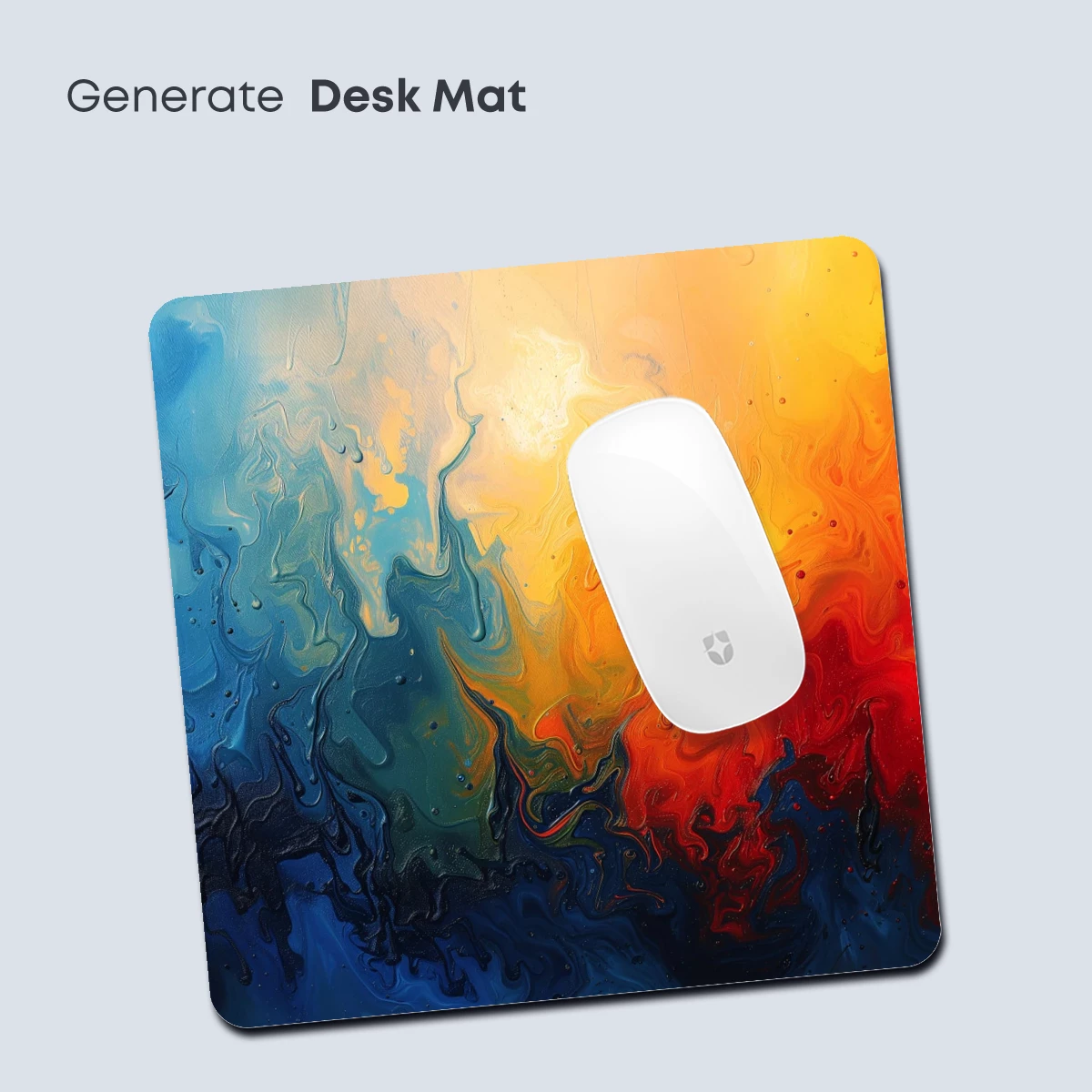 Fiery Abyss: Abstract Fusion of Flames and Depths - Image 4