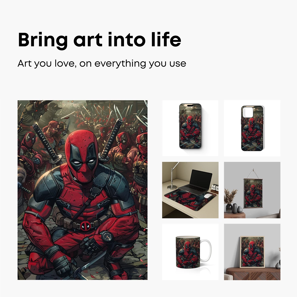 Deadpool Samurai: Fusion of Modern Hero and Ancient Warrior - Image 2