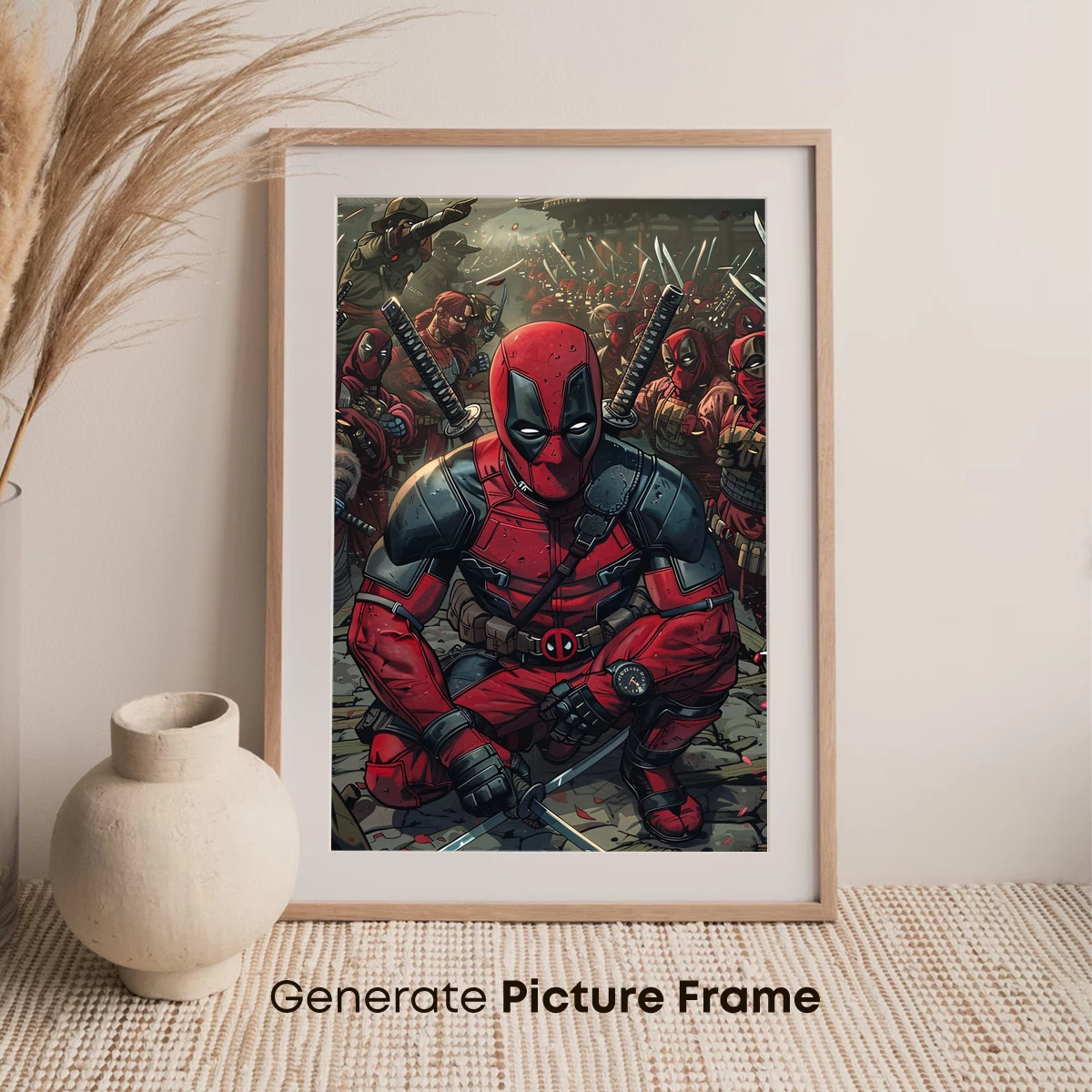 Deadpool Samurai: Fusion of Modern Hero and Ancient Warrior - Image 7