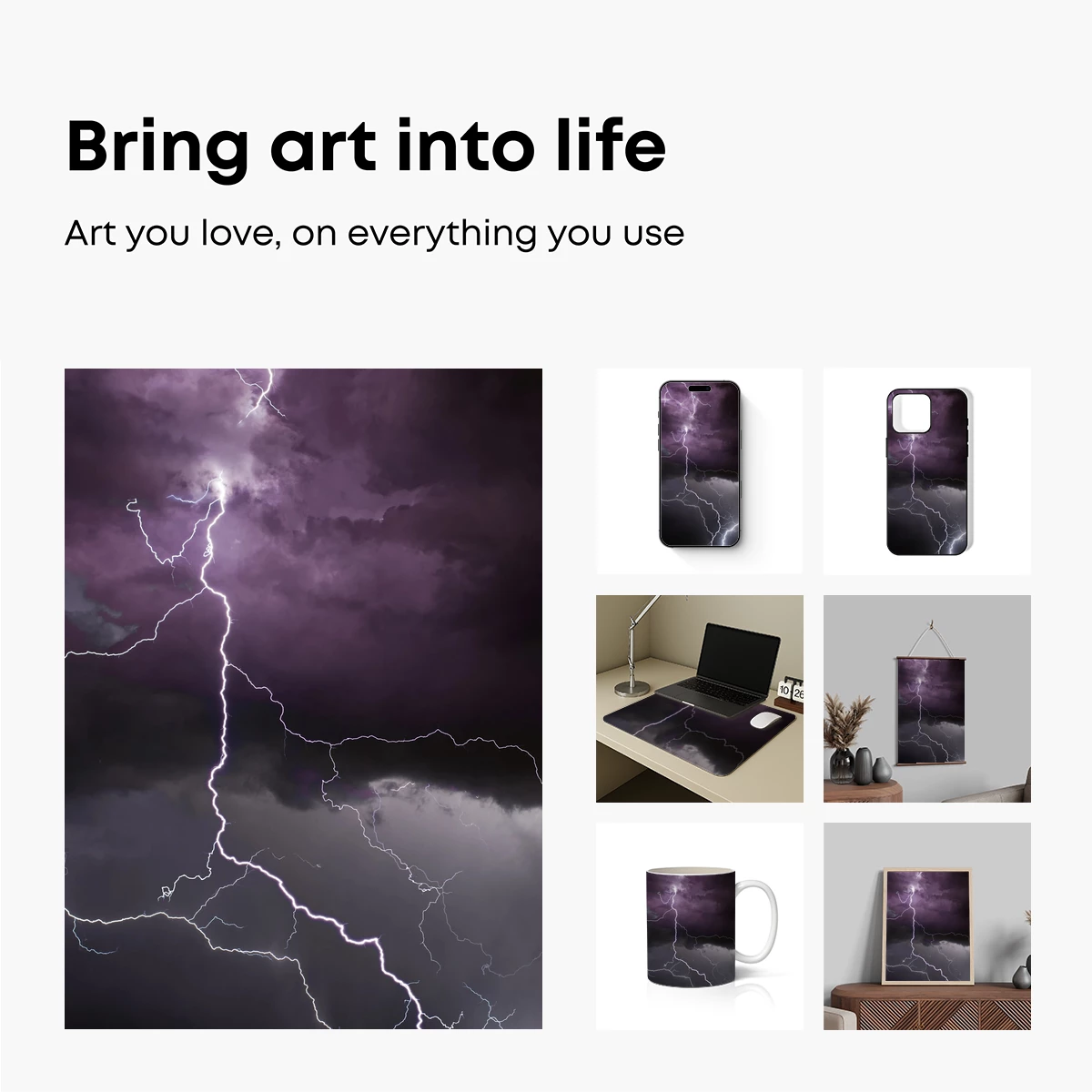 Electric Storm Symphony: Lightning's Dance - Image 2