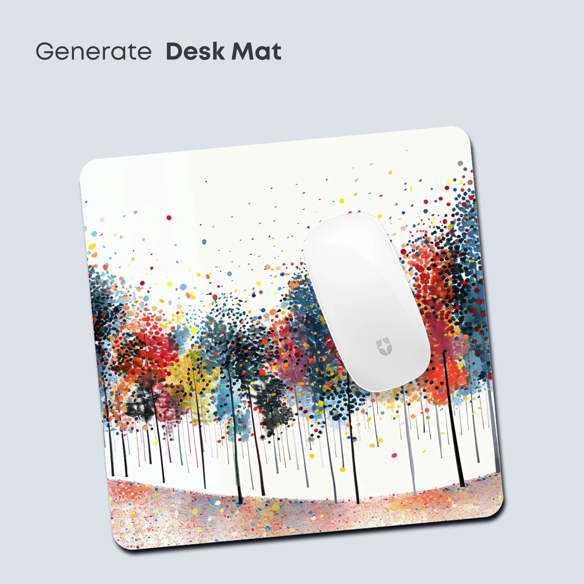 Dot-Painted Forest Symphony - Image 4