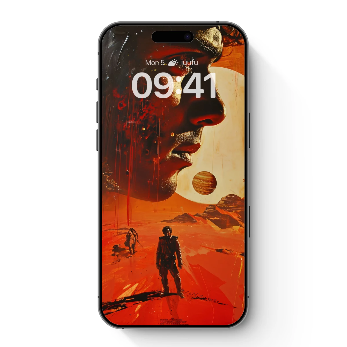 Cosmic Odyssey: Surreal Martian Landscape