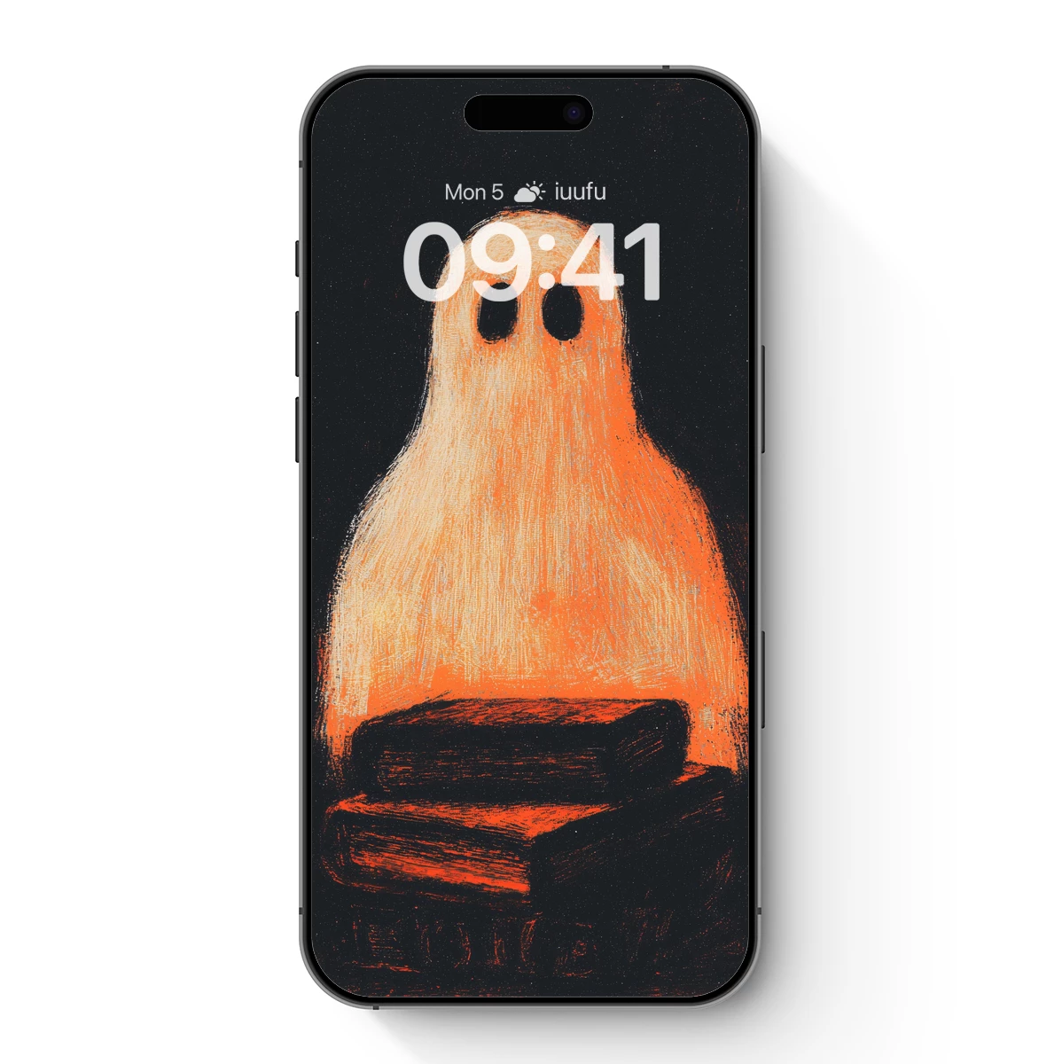 Glowing Ghostly Reader: Mysterious Booklight Glowing Ghostly Reader: Mysterious Booklight