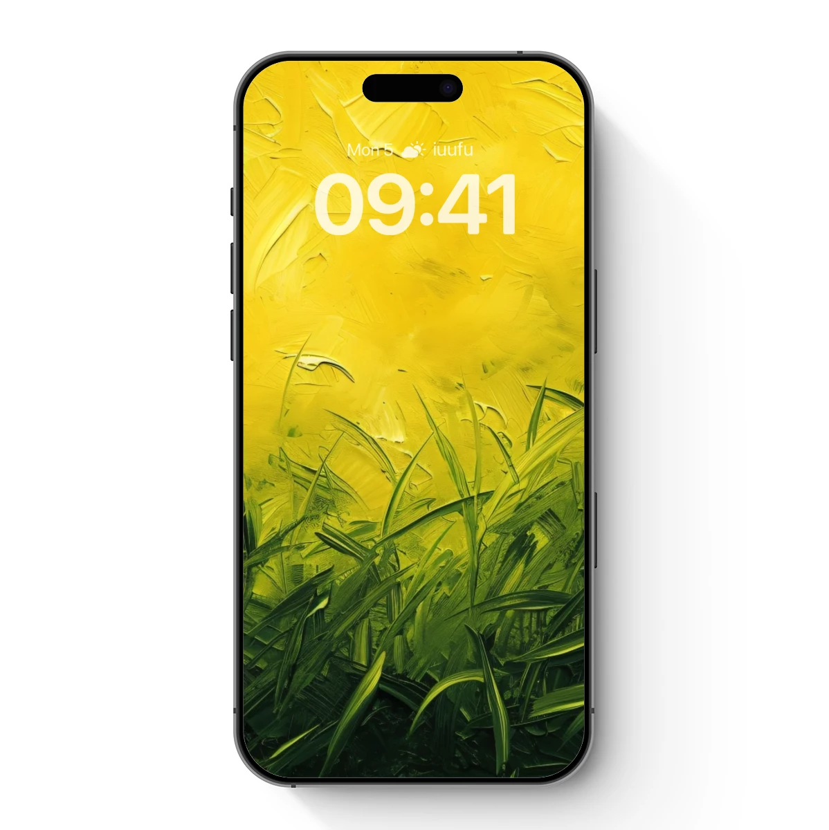 Golden Grassland Glow: Abstract Nature Harmony