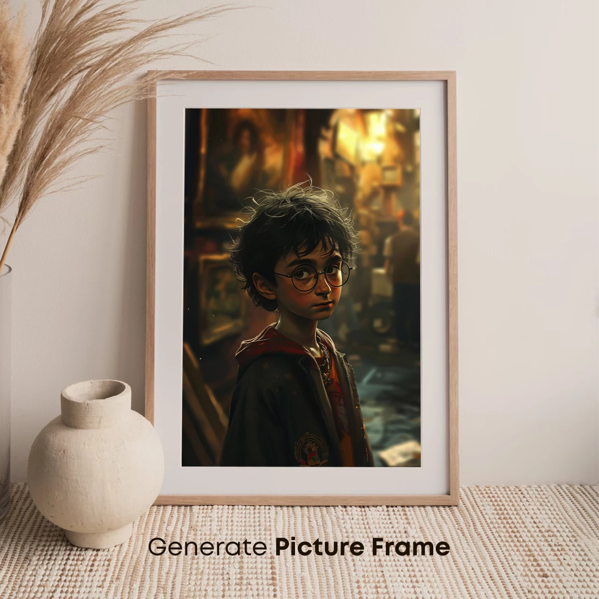Enchanted Wizard in Mysterious Hall - Image 7