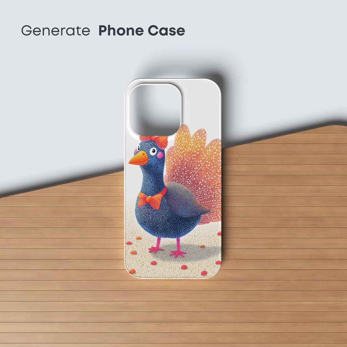 Festive Turkey in Polka Dots and Bow Ties - Image 3