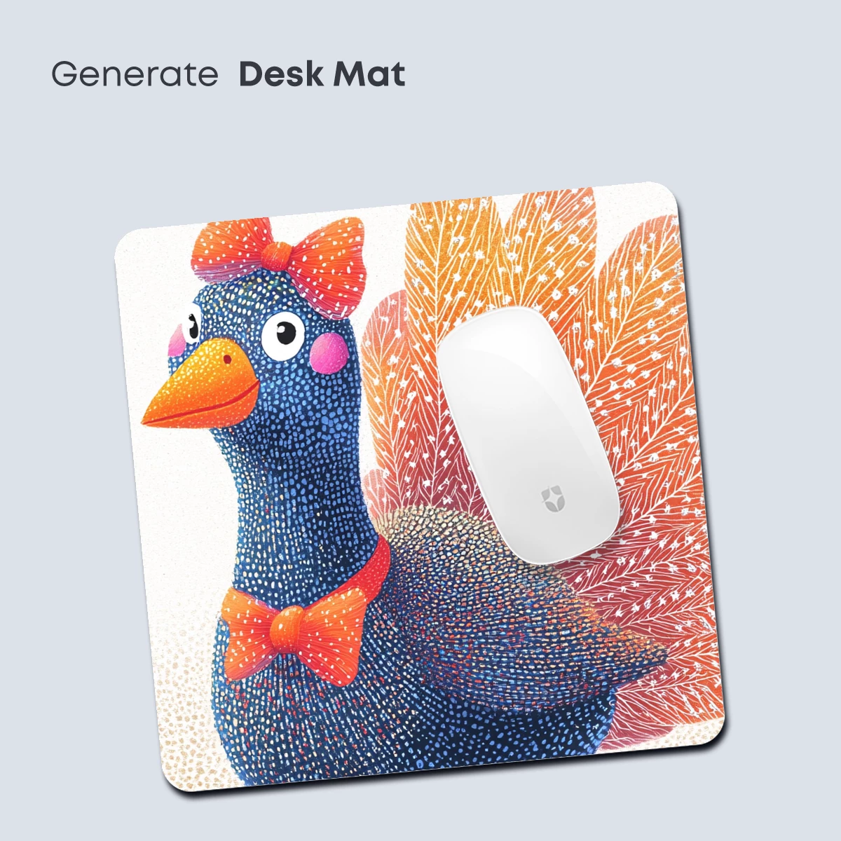 Festive Turkey in Polka Dots and Bow Ties - Image 4