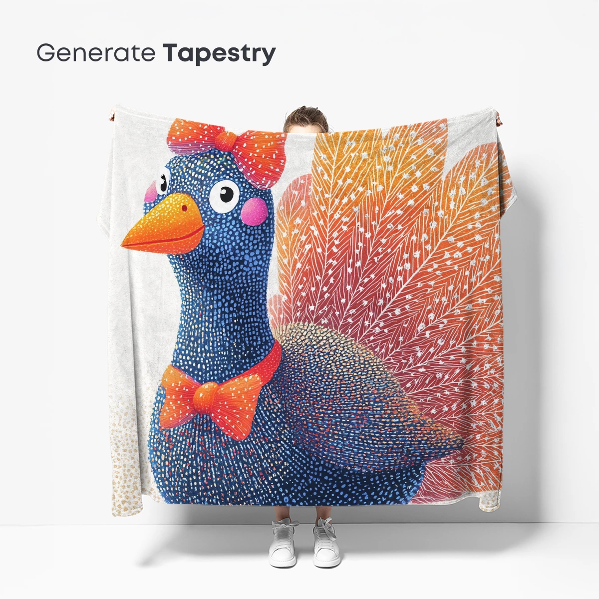 Festive Turkey in Polka Dots and Bow Ties - Image 5