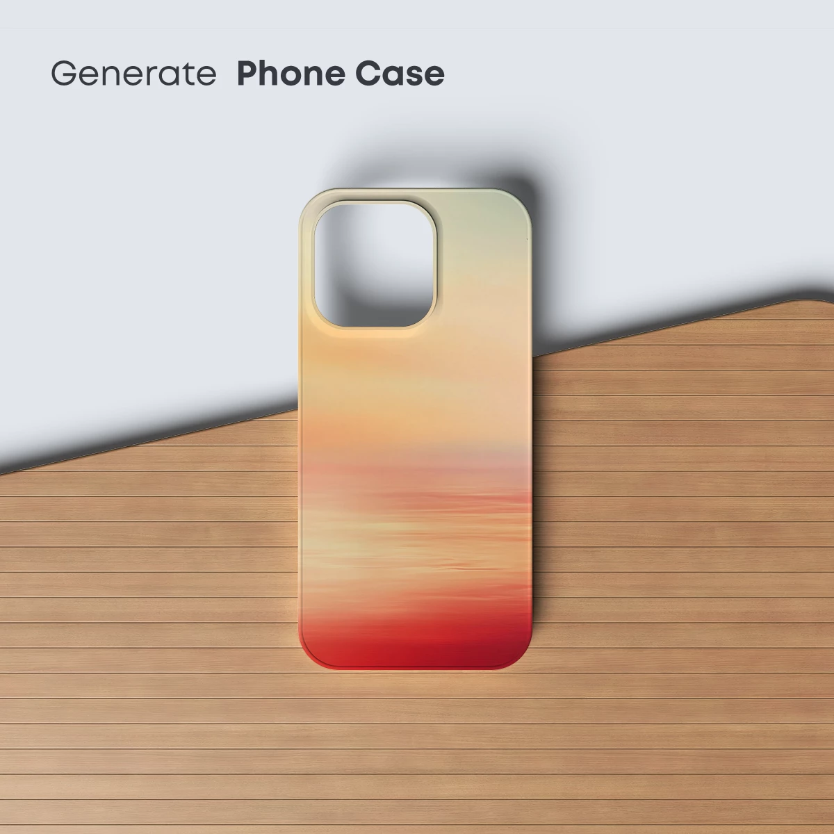 Horizon Hues: Abstract Sunset Symphony - Image 3