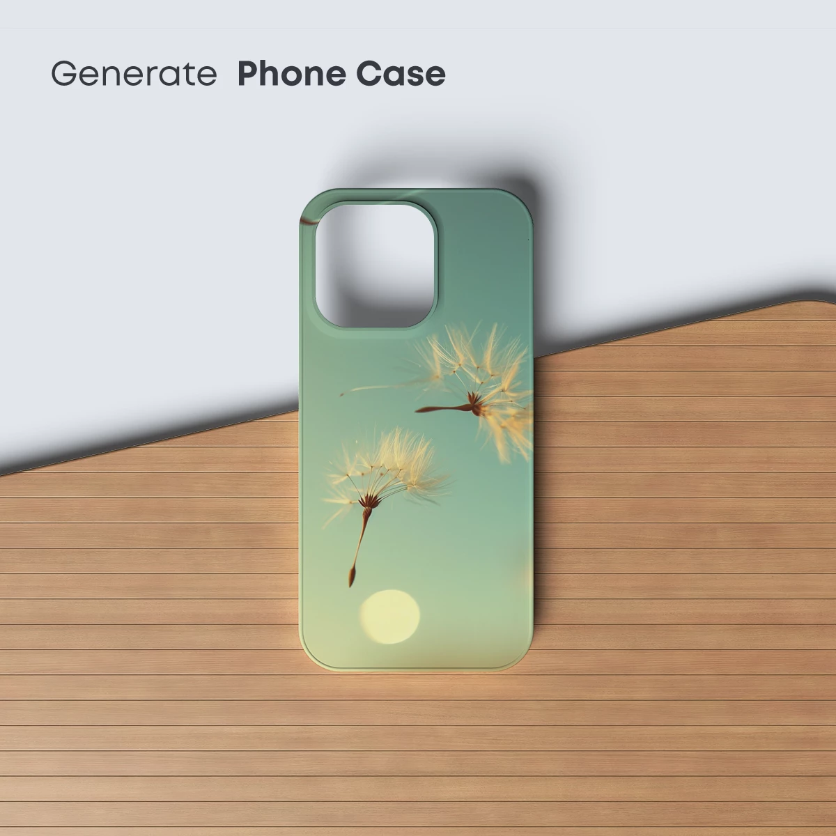 Dandelion Dreams: Ethereal Flight Against Sunset Skies - Image 3