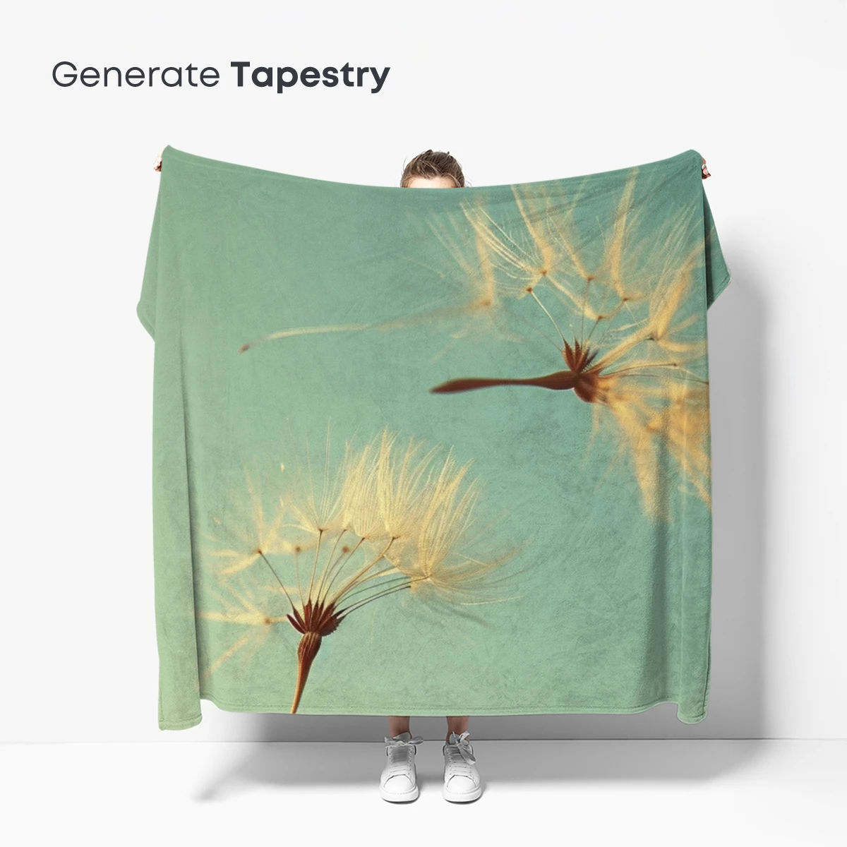 Dandelion Dreams: Ethereal Flight Against Sunset Skies - Image 5