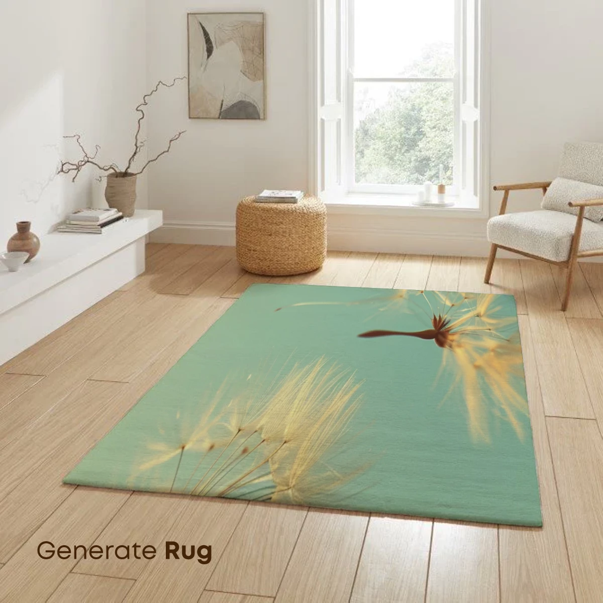 Dandelion Dreams: Ethereal Flight Against Sunset Skies - Image 6