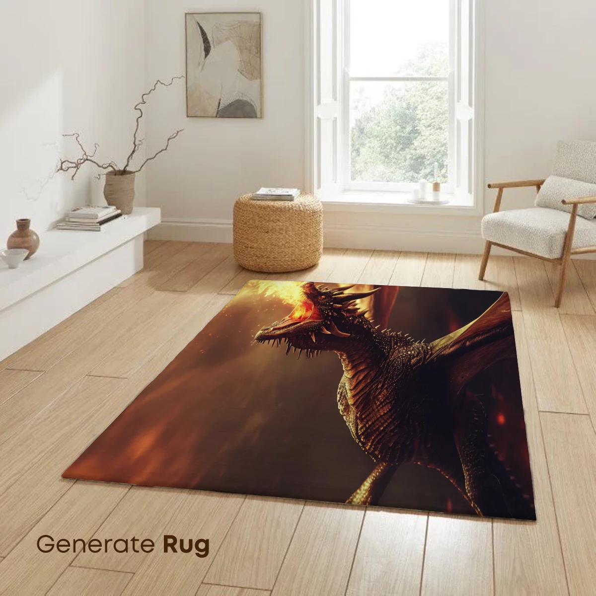 Dragon's Inferno: Fiery Breath and Shadows - Image 6