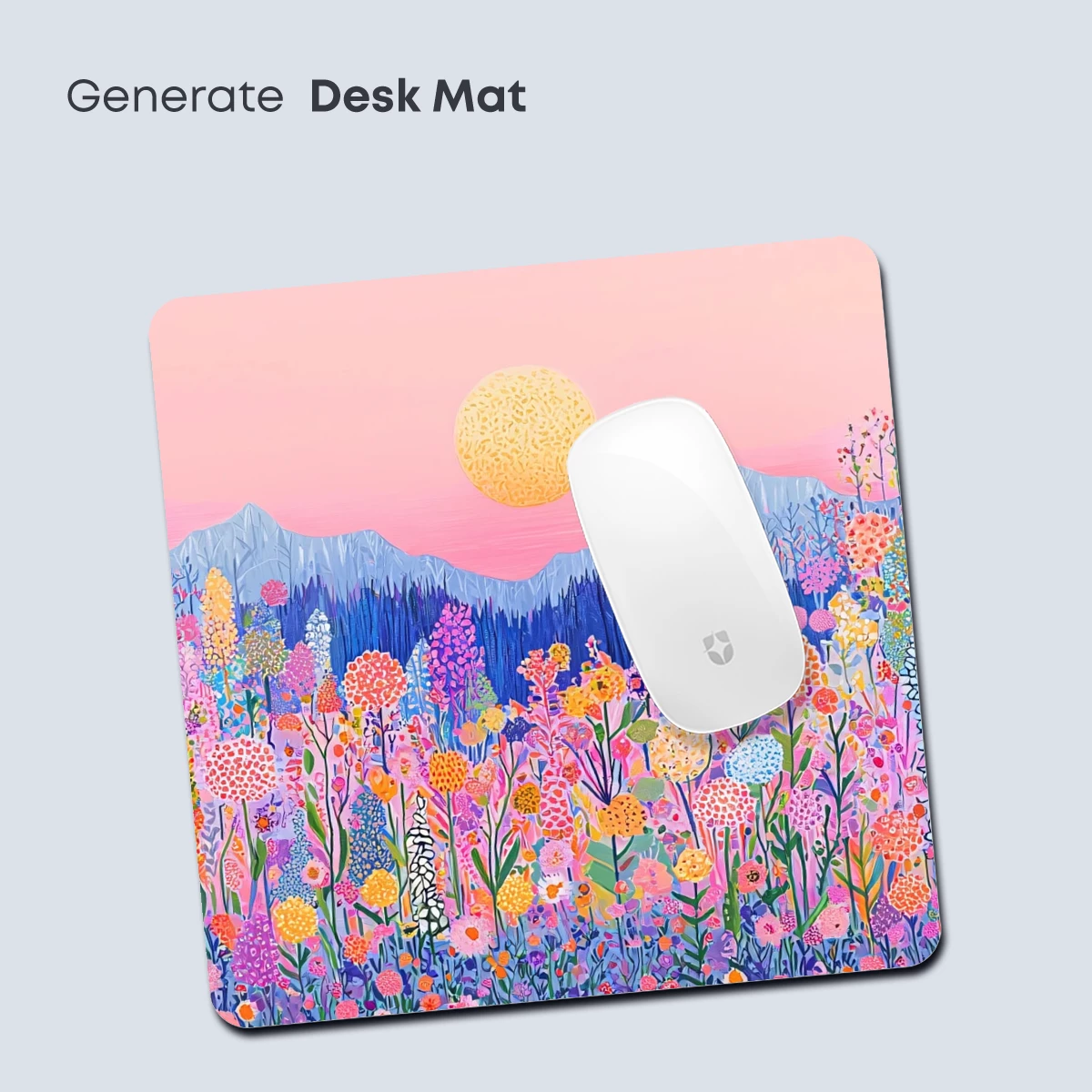 Enchanted Floral Sunset: A Vivid Garden Symphony - Image 4