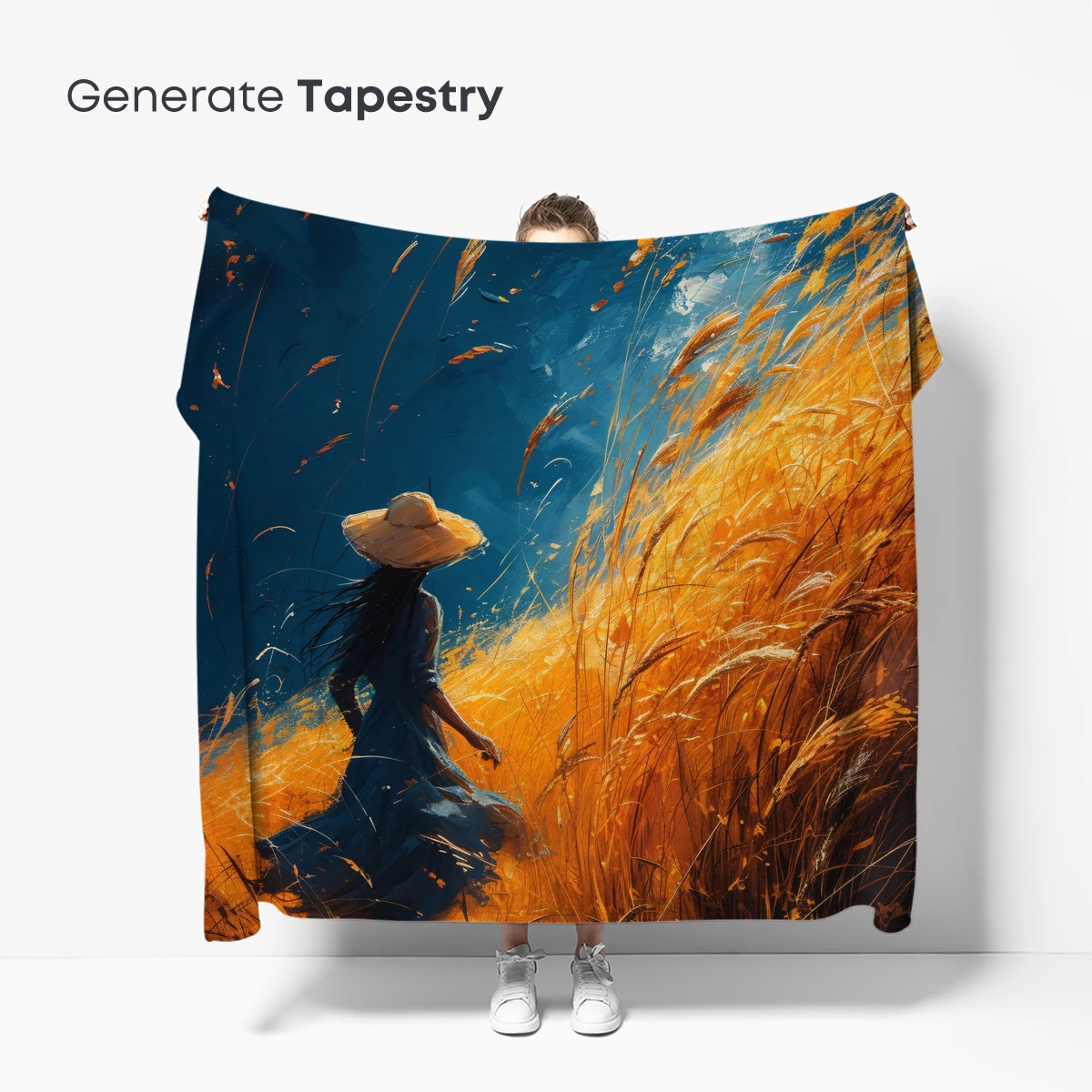 Golden Fields Under Twilight Skies - Image 5
