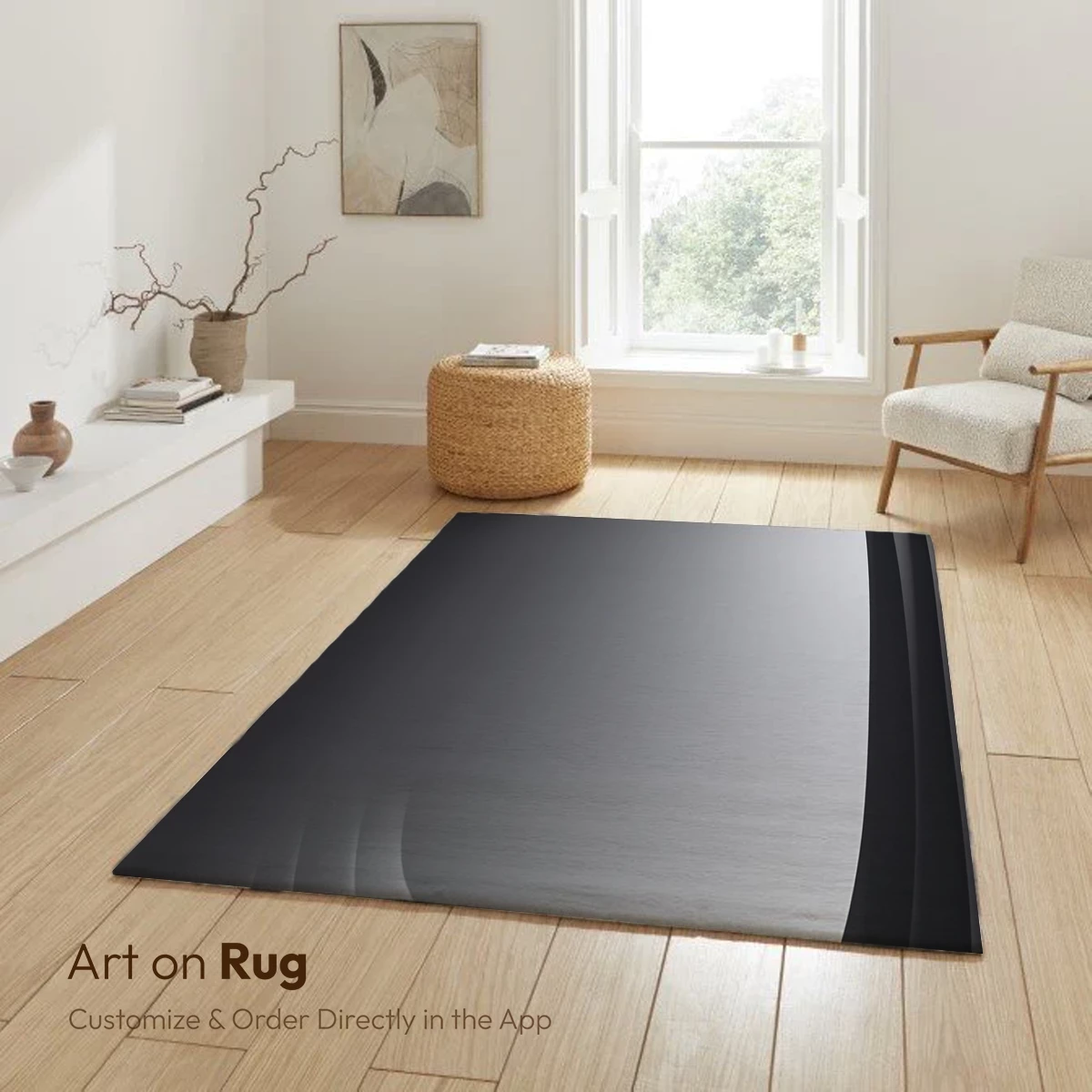 Ethereal Gray Waves: A Study in Depth and Shadow - Image 5