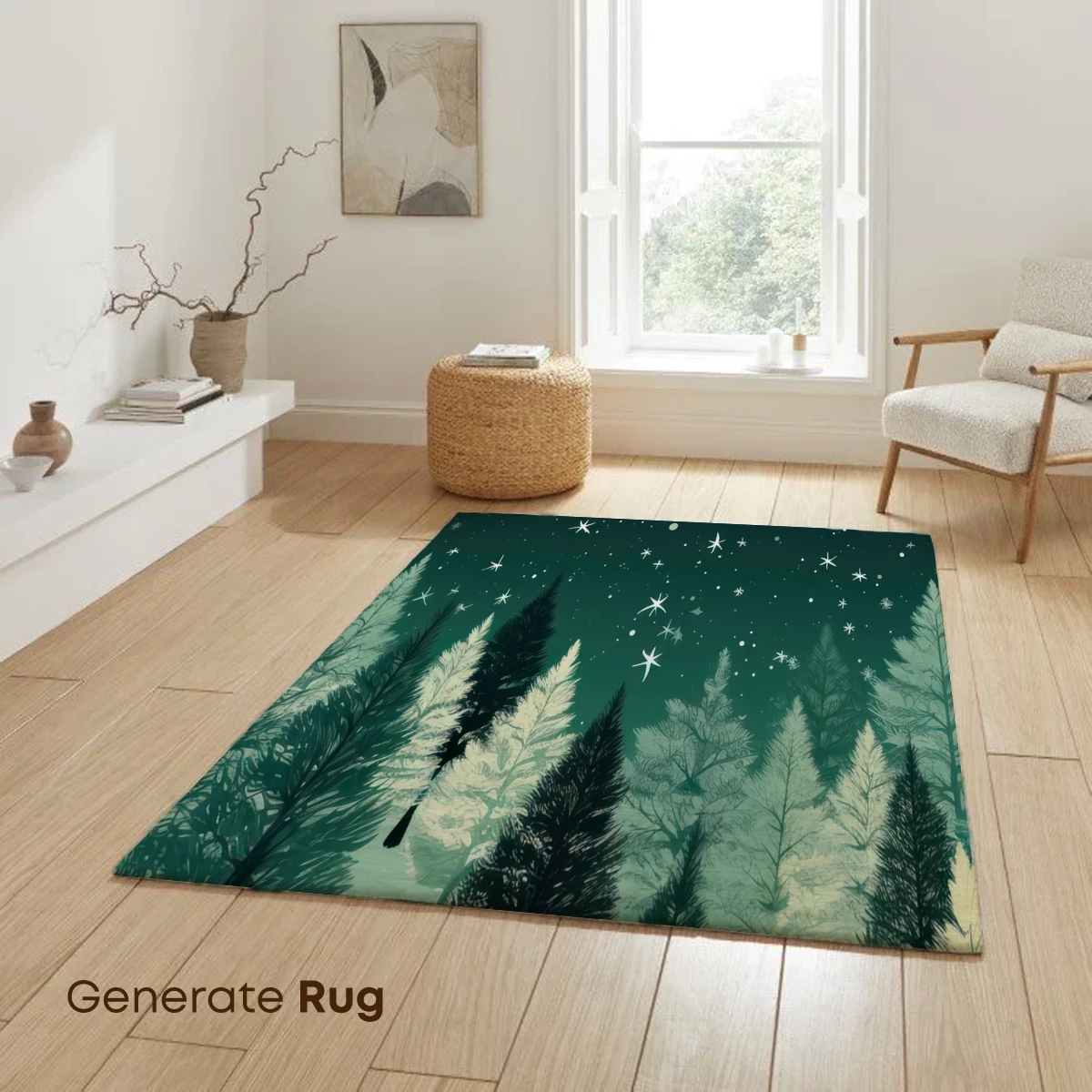 Enchanted Forest Under a Starlit Sky - Image 6