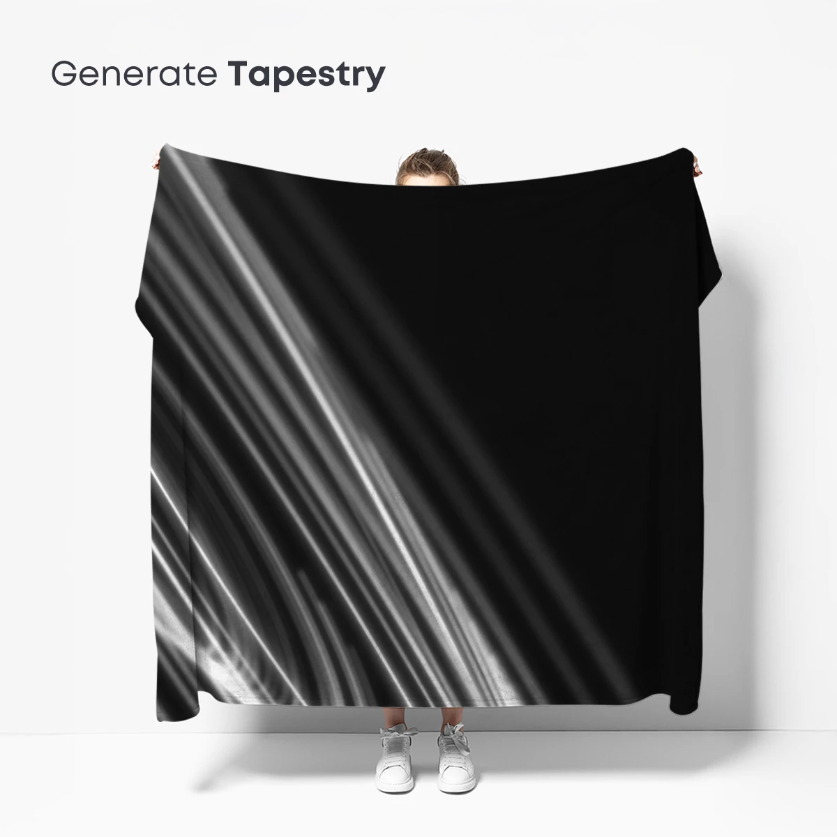 Ethereal Light Trails: Monochrome Flow - Image 5