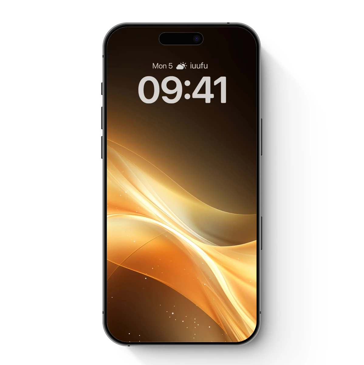 Golden Silk Waves: Elegance in Motion