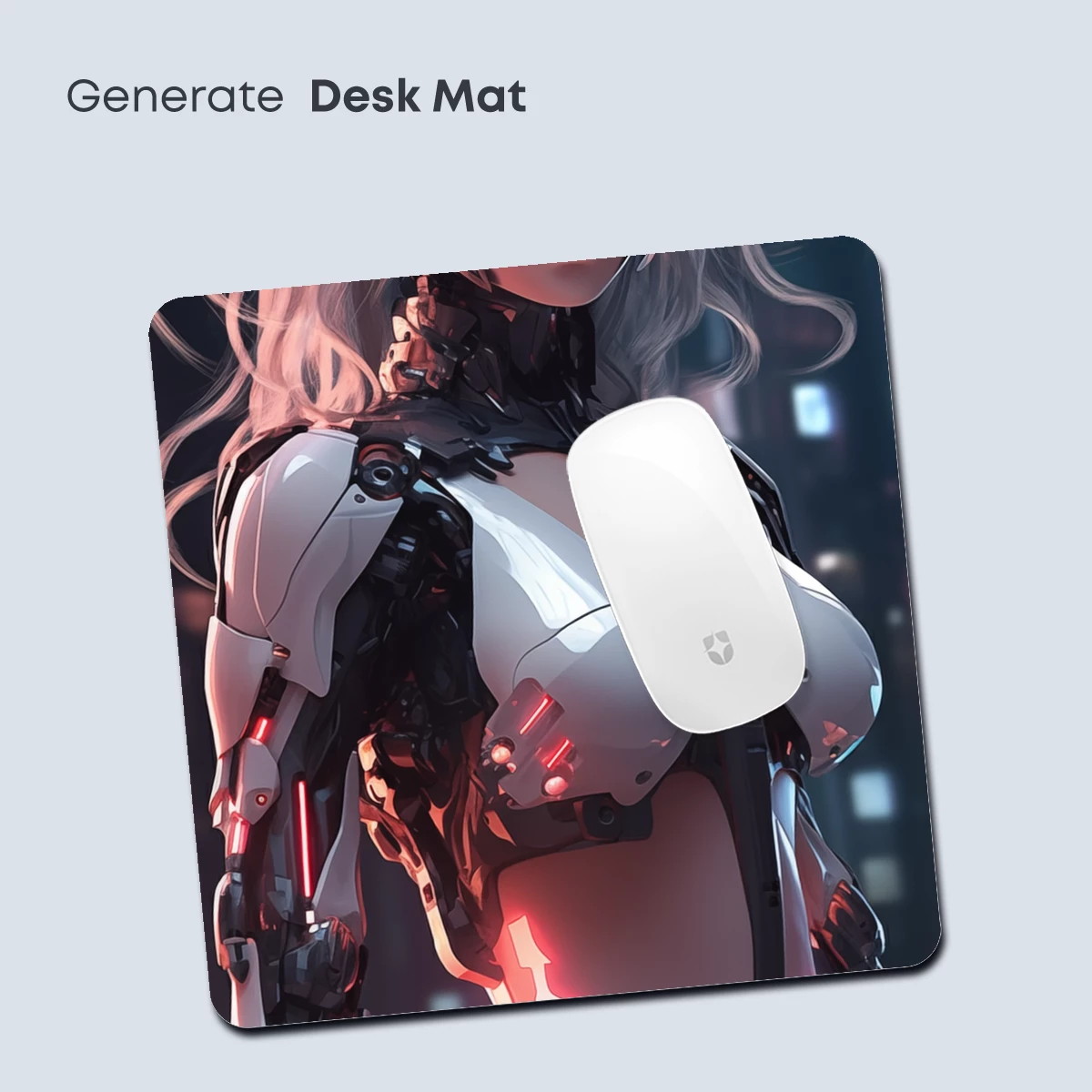 Cybernetic Muse: Futuristic Elegance in Steel and Light - Image 4