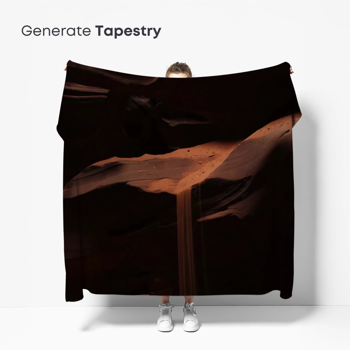 Cavernous Whispers: Eroded Sandstone Symphony - Image 5